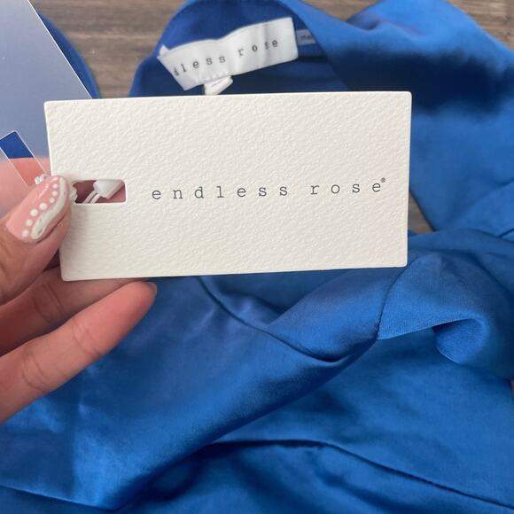 Endless Rose Satin Cut Out Mini Dress - Picture 10 of 11